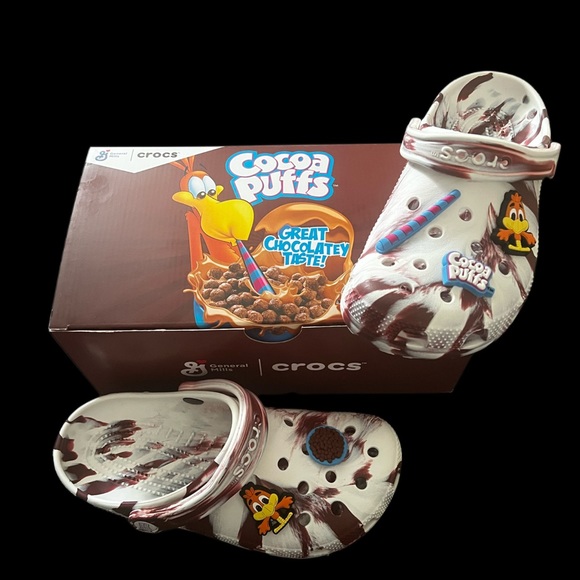 CROCS Shoes General Mills Cocoa Puffs Cereal X Crocs Size Big Kids